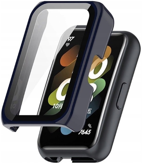 

Case Etui Obudowa Szkło 2w1 Do Huawei Band 6 7