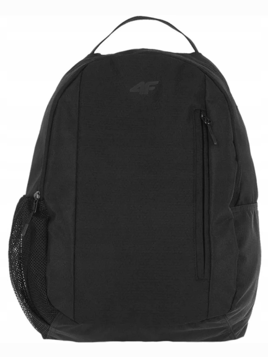 Batoh městský 4F sportovní 4FWSS25ABACU427-21S prostorný černý do školy