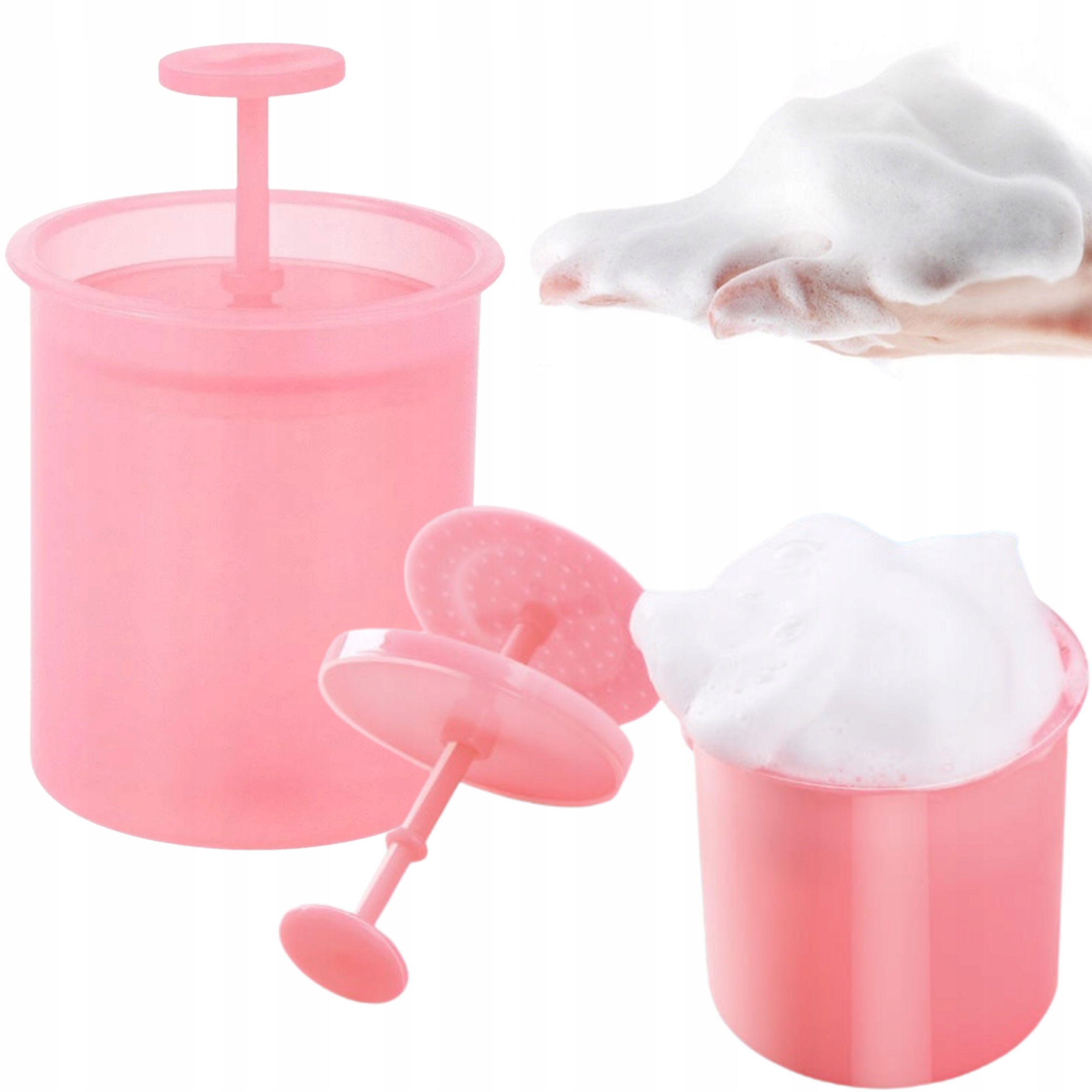 SPIENIACZ KUBECZEK POJEMNIK DO SPIENIANIA SZAMPONU