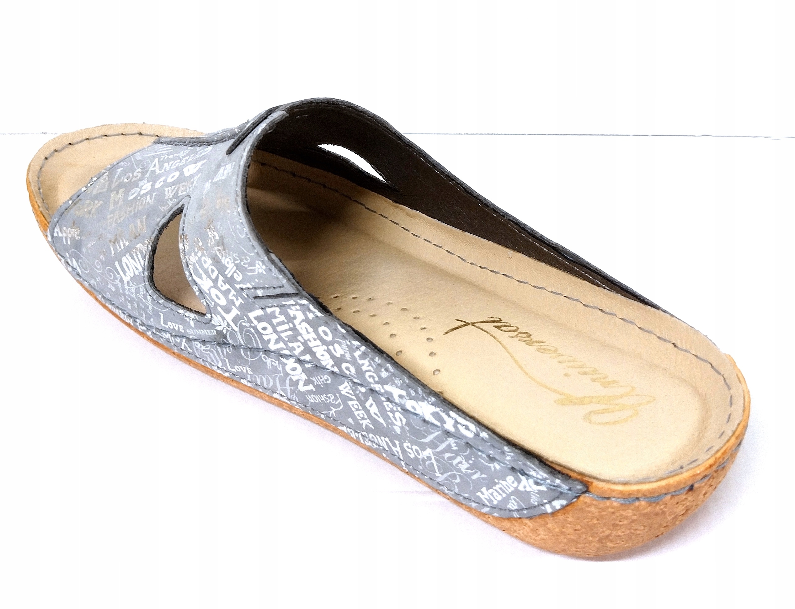 STYLOWE WYGODNE KLAPECZKI SKÓRA MIX KOLORÓW 63-40 Rozmiar 40