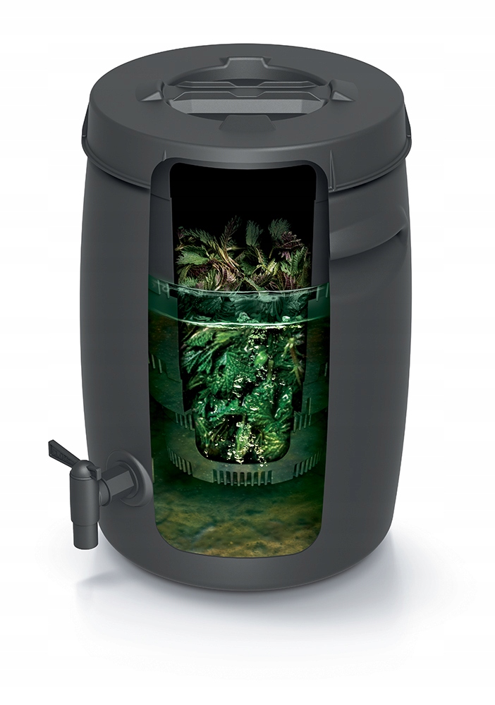 Sodo trąšų talpa, 25 l, su čiaupu