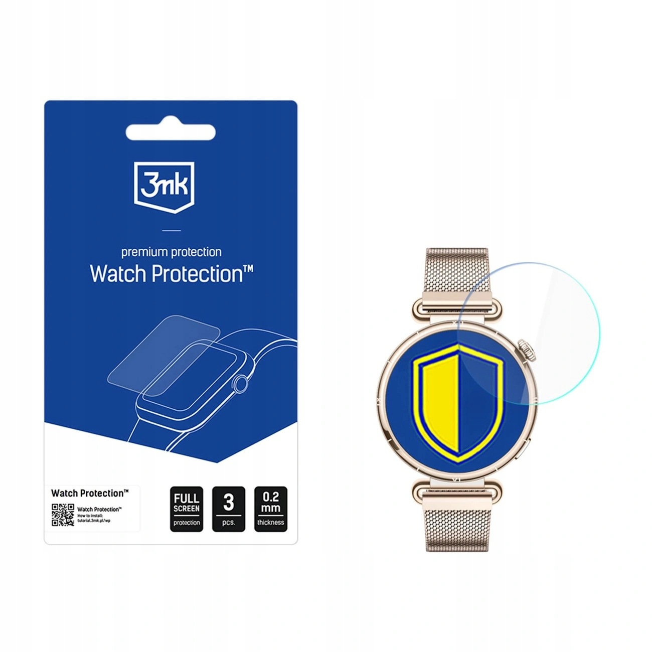 Szkło 3mk Watch Protection FlexibleGlass na Huawei Watch Gt 6 41mm