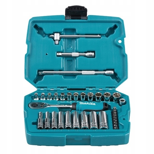 Makita Sada Nástrčiek Kľúč 1/4" S Hrkálkou 34ks