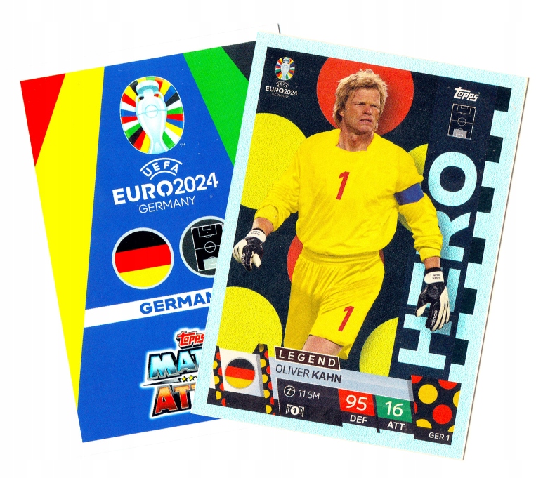 Topps Match Attax Euro 2024 Hero GER1 Kahn