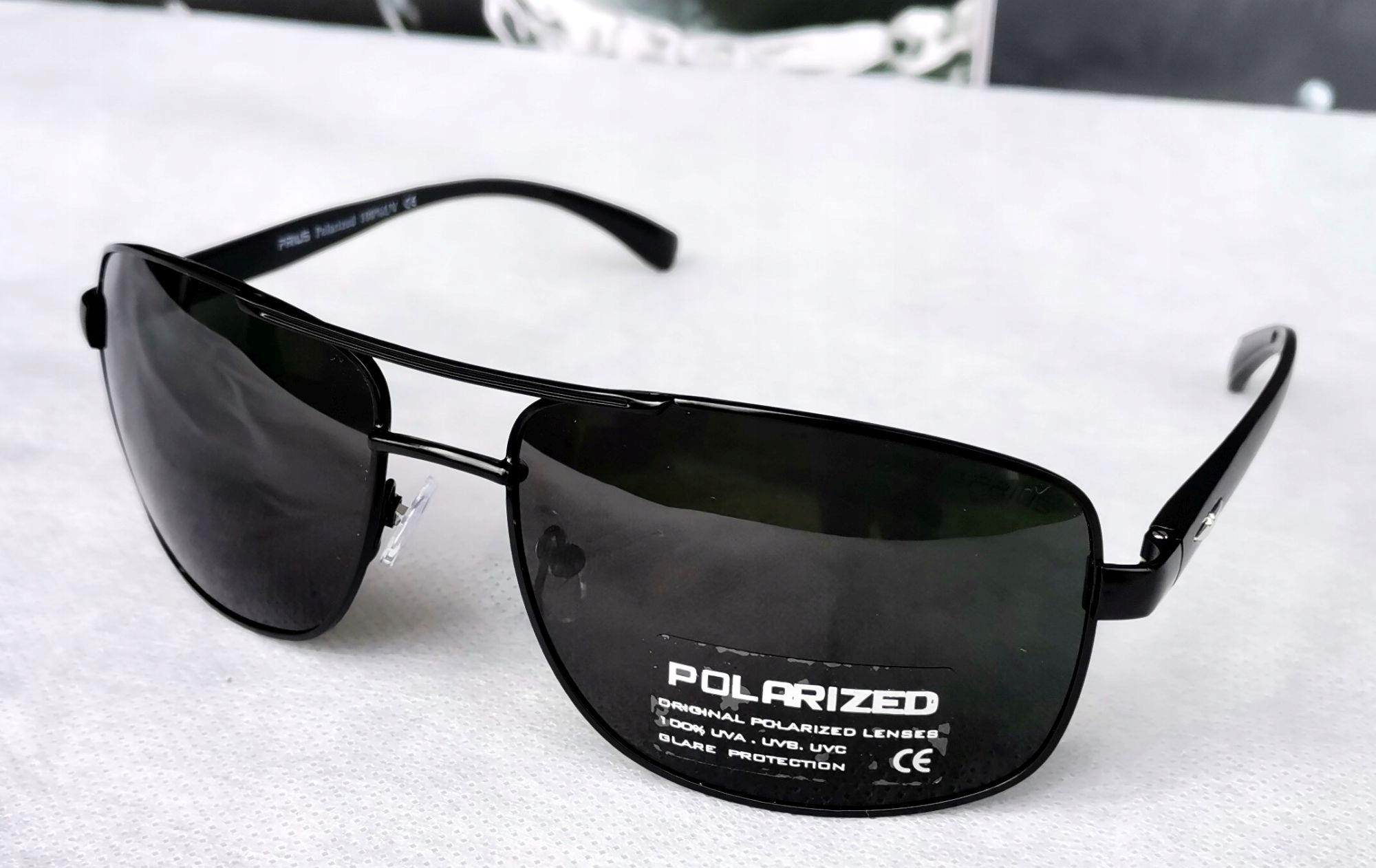 OKULARY MĘSKIE POLARYZACYJNE LUSTRZANKI PRIUS ETUI Model PLM5 C1