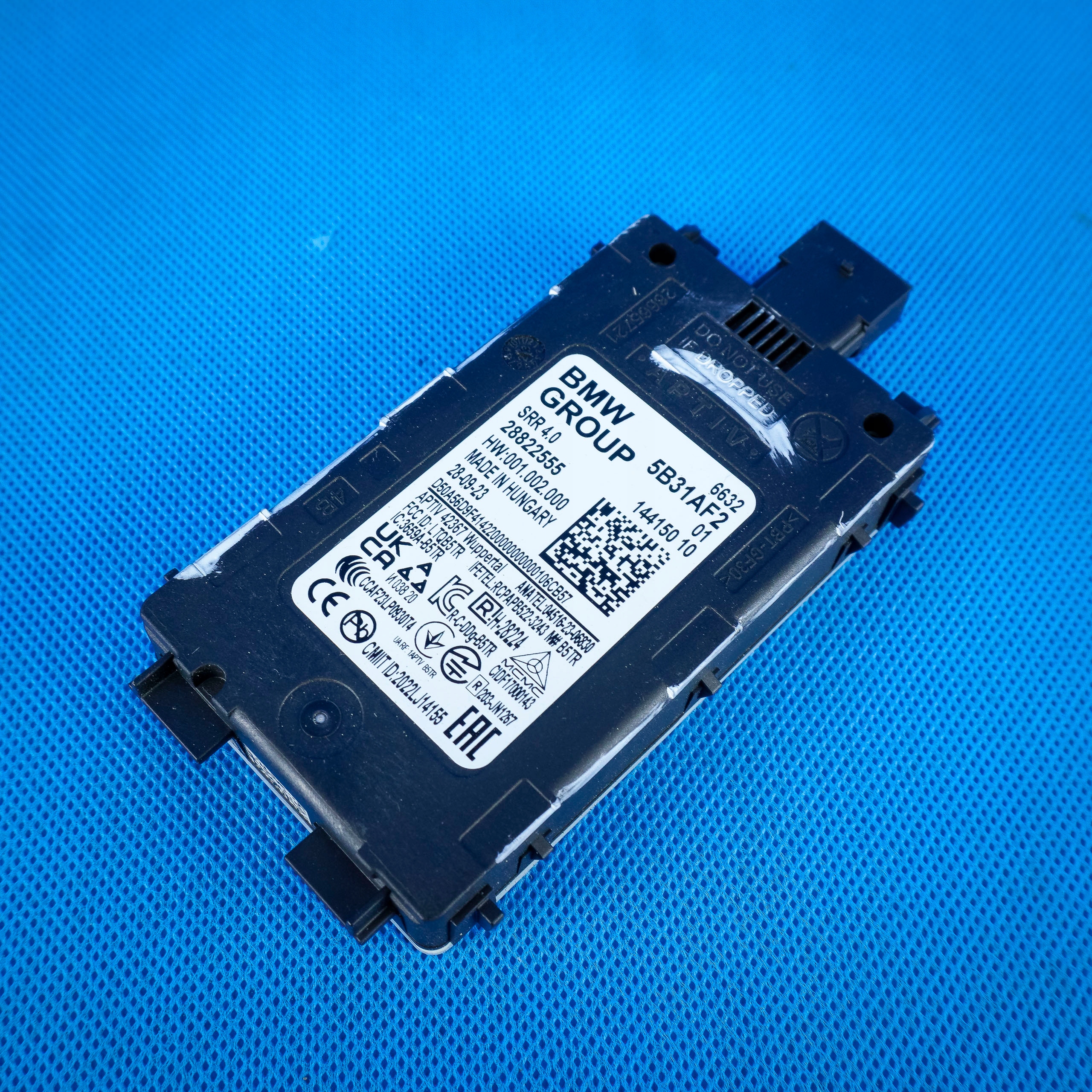 control unit radar changes supports front BMW X5 G05 X6 G06 66325B31AF2 5B31AF2