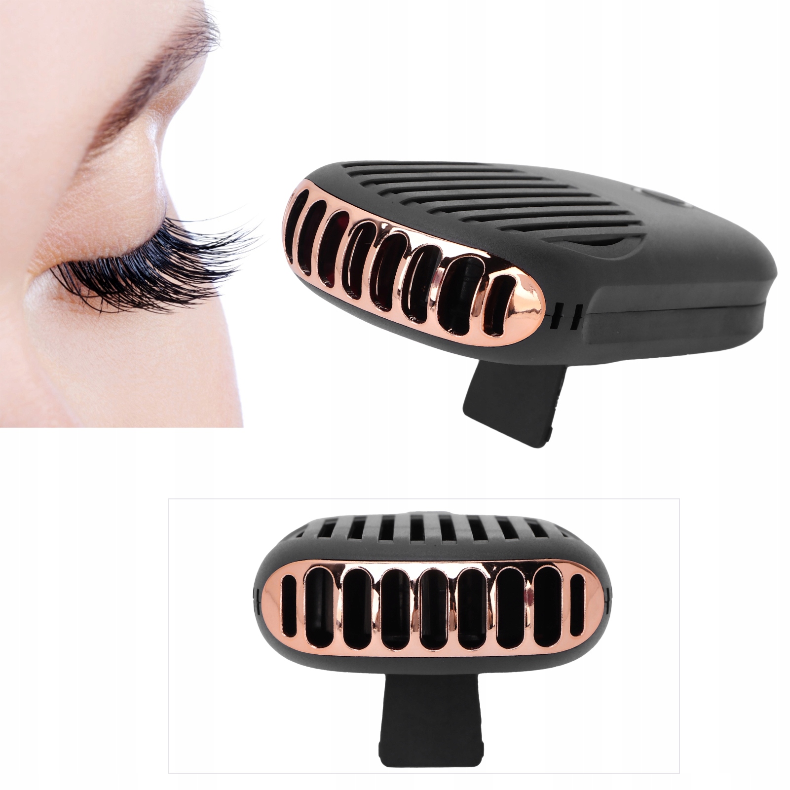 SUSZARKA DO RZĘS CZARNY MINI FAN WIATRACZEK USB Kod producenta 50e93070