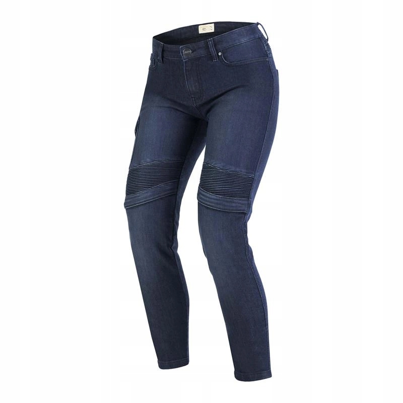 Dámske motocyklové džínsy Broger Ohio Raw Navy, tmavomodré Darčeky