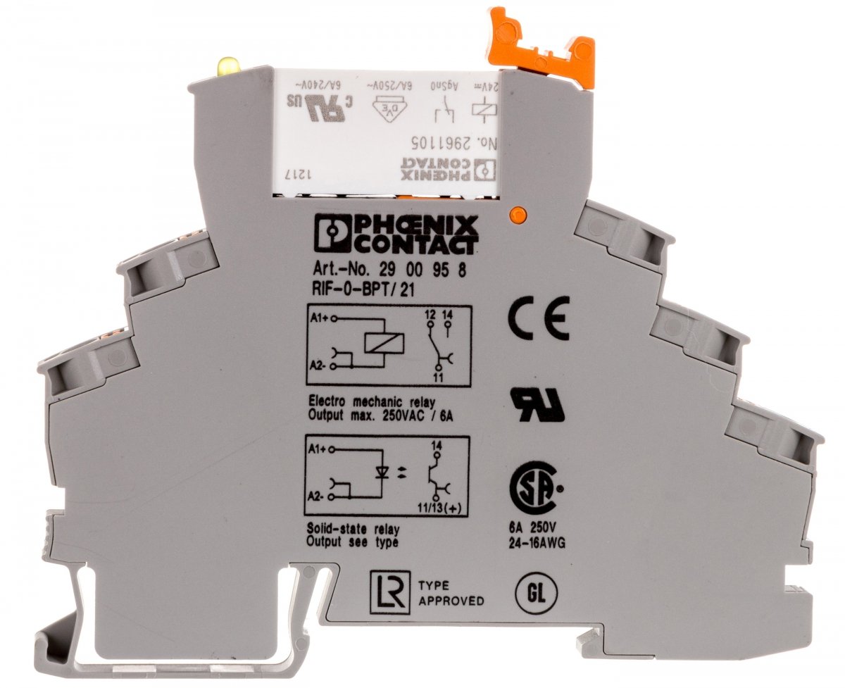 

Przekaźnik 1P 6A 24V DC RIF-0-RPT-24DC/21