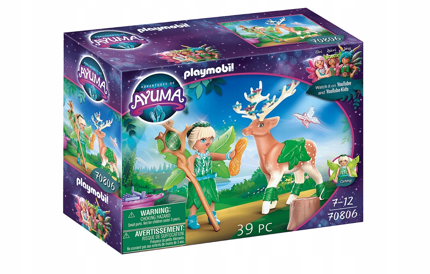 

Playmobil Fairy z tajemniczym zwierzątkiem 70806