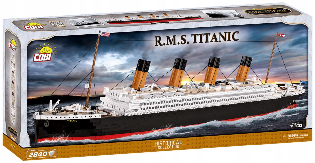 

Cobi 1916 Action Town R.m.s. Titanic 1:300 2840 Kl