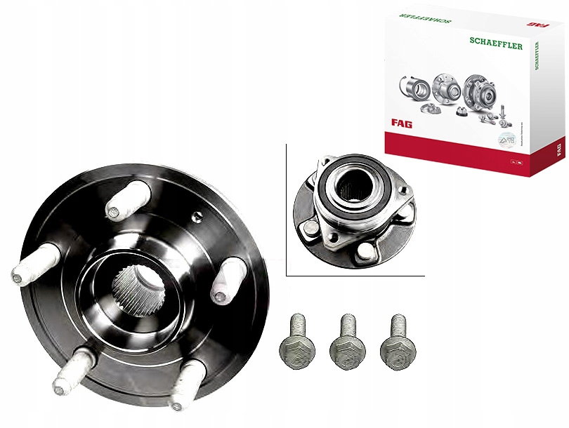 Ložisko Kola Opel Zadní Insignia 08- S Nábojem +abs F Sada řidiče #35