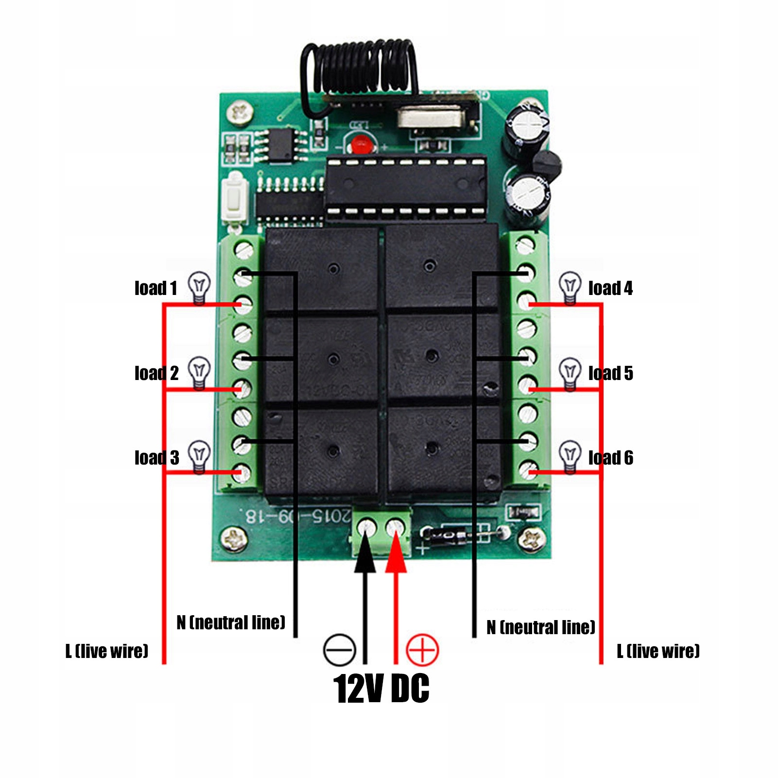 Bezprzewodowy przełącznik zdalnego sterowania z Producent części Inny