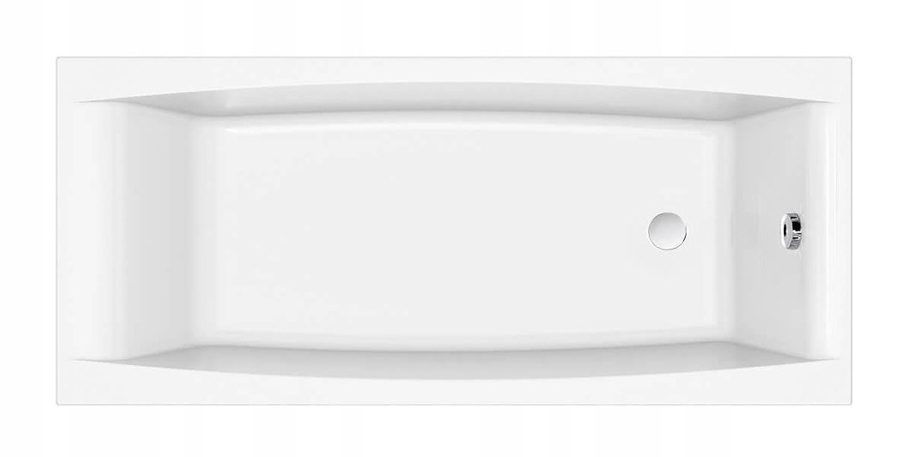 Wanna prostokątna Virgo 180x80
