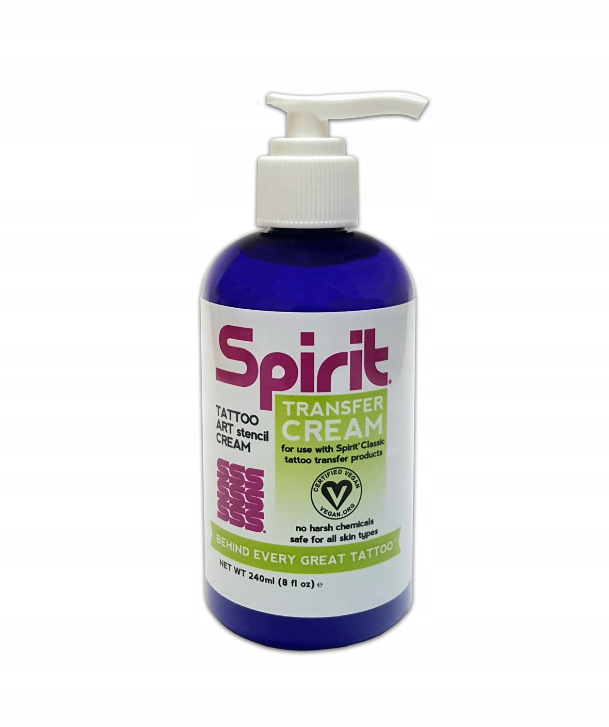 Spirit krém na přenášení vzorů tetování na kůži 240 ml
