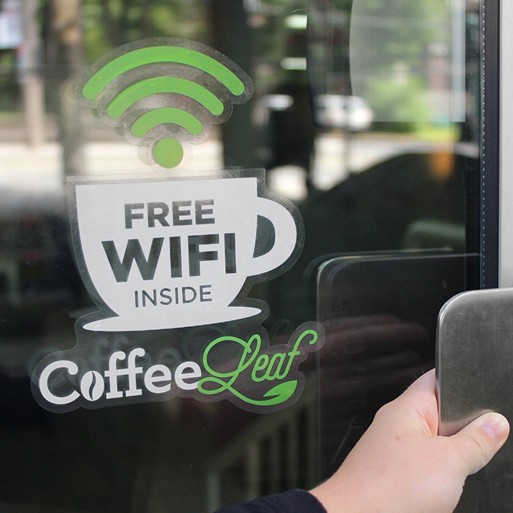 Drukowanie Naklejki i etykiety: Folia przezroczysta błyszcząca