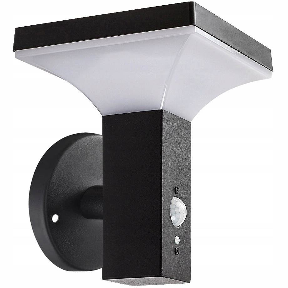 Solární Lampa Led nástěnné svítidlo Snímač pohybu soumraku Silný 600 lm