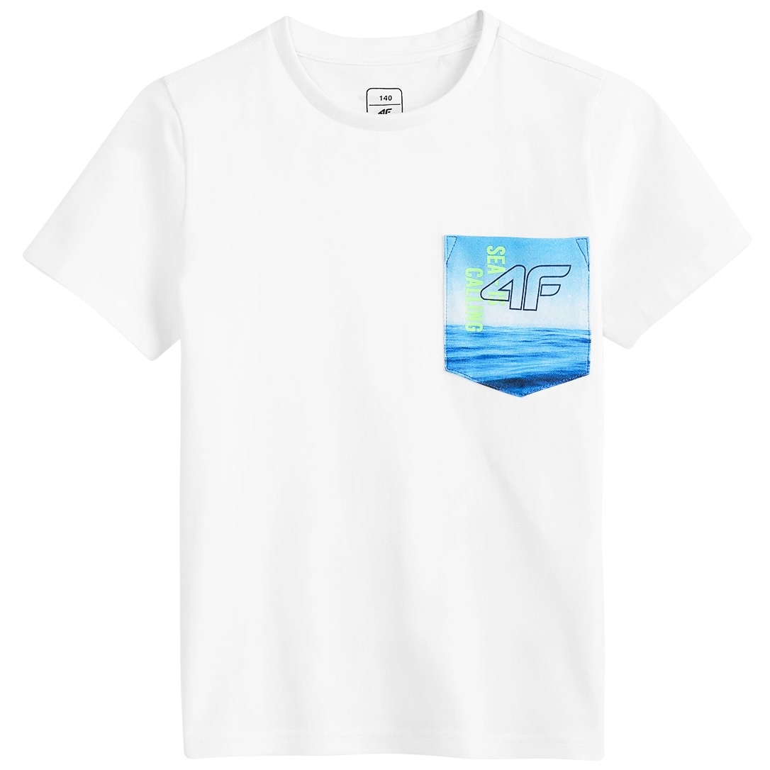 

Koszulka dziecięca T-shirt 4F junior JTSM020 152