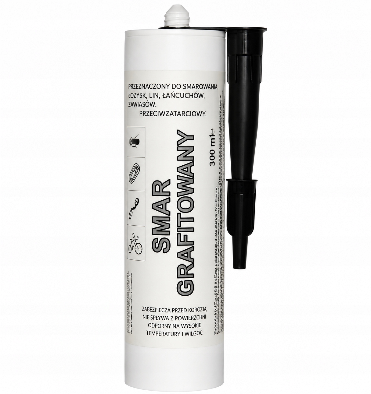 Smar grafitowy przeciwzatarciowy do przekładni w Kartusz KonVesT 300 ml