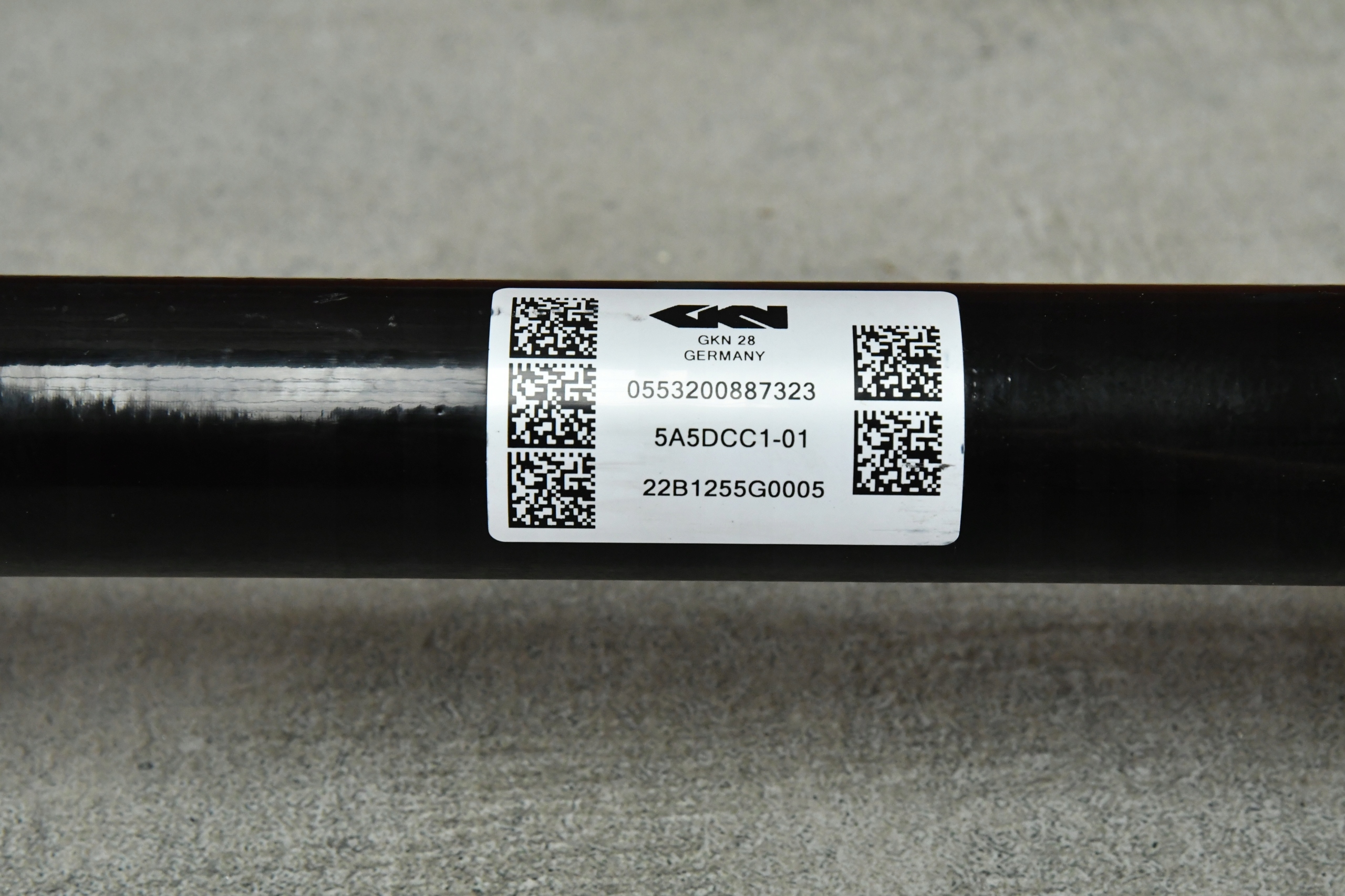 semi-axis left rear part rear BMW XM G09 5A5DCC1 only 267km