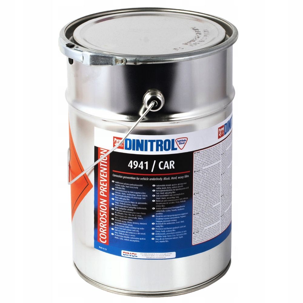 Технічне обслуговування шасі DINITROL 4941 віск чорний 5л