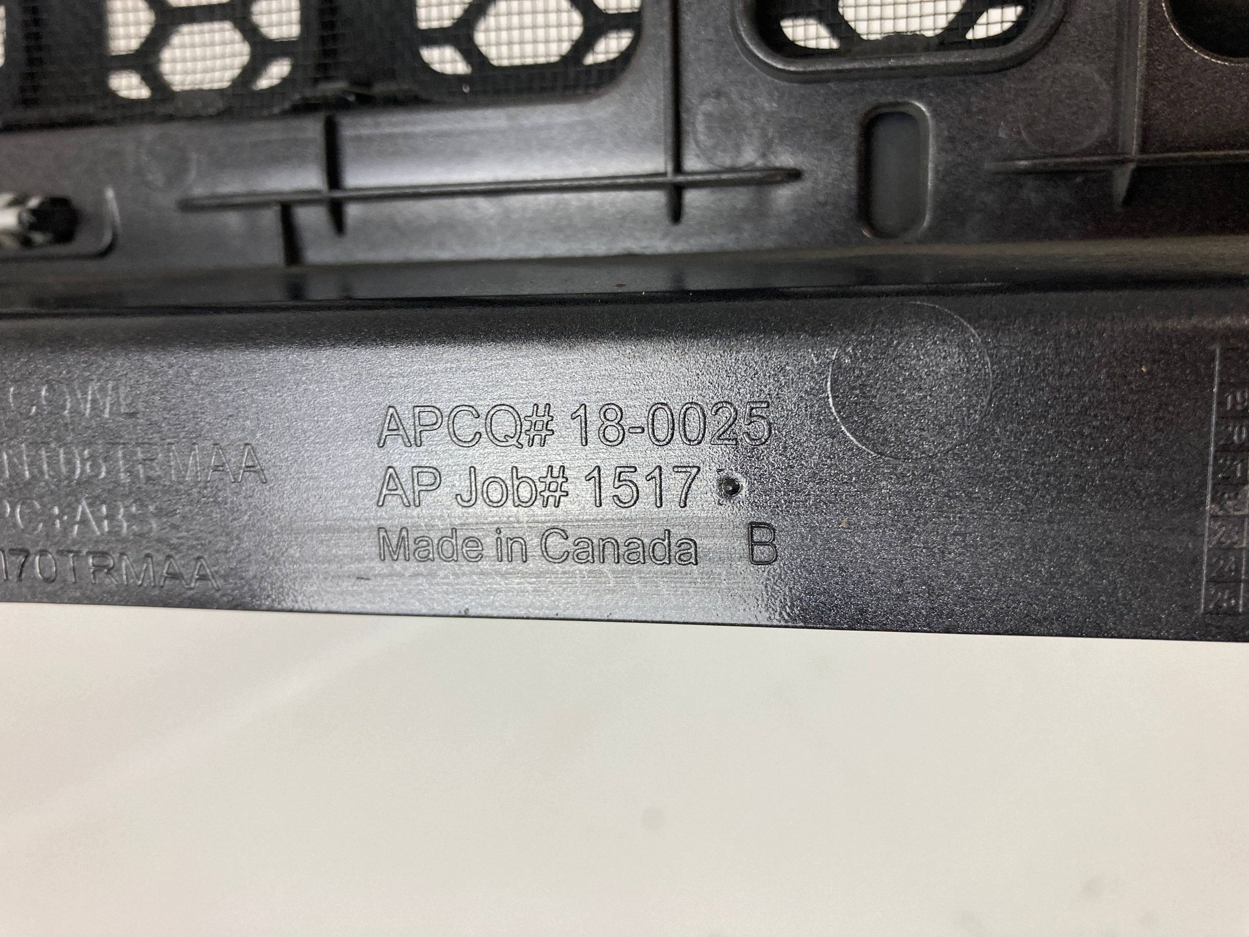 Jeep Wrangler JL torpedo front front 2021-2026 OEM