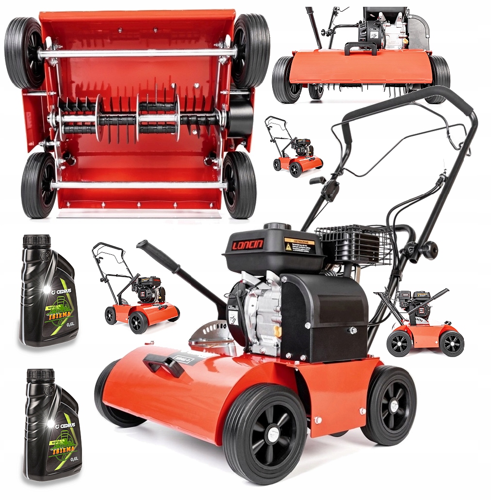 Wertykulator spalinowy Aerator do trawy Wahliwe Noże Cedrus WR46L-R 46cm