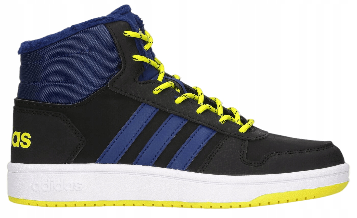 Buty Dziecięce Ocieplane Dla Chłopca Dziewczynki Adidas Hoops MID 2.0 K 28