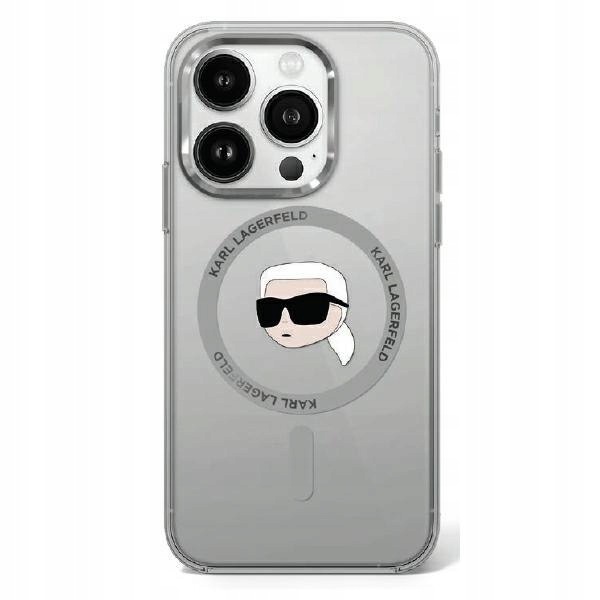 Karl Lagerfeld KLHMP16LHLSKIK iPhone 16 Pro 6.3" czarny/black hardcase