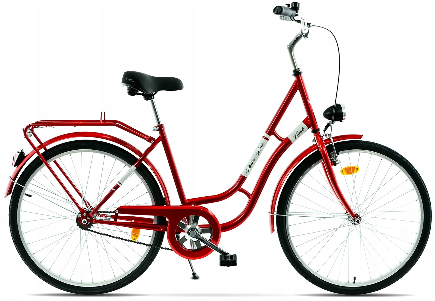 Rower składany Kands Rower Kands 26″ Retro Line rama 17 koło 26 " czerwony