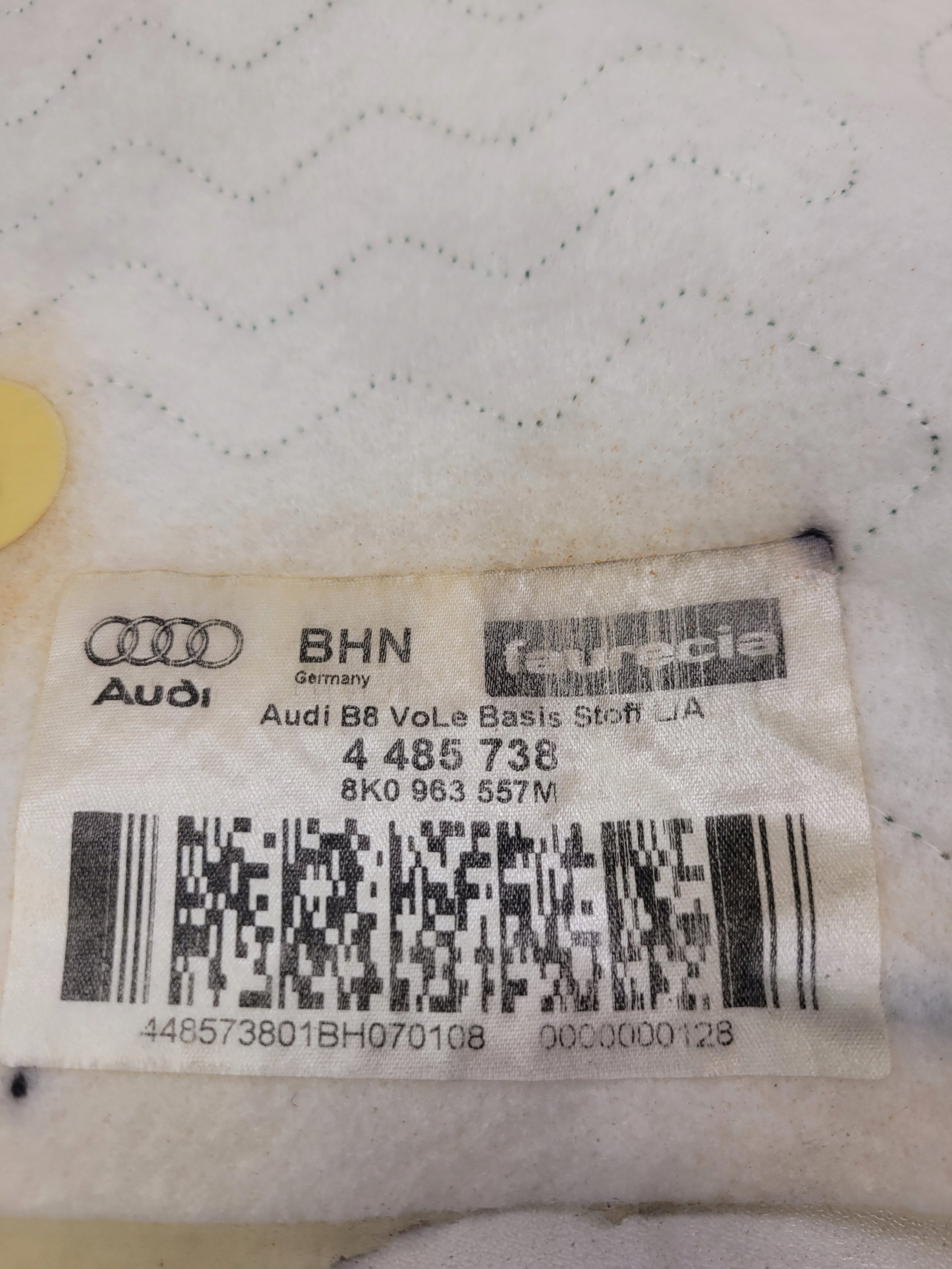 MATA GRZEWCZA SITZ AUDI A5 A4 B8 Q5 8K0963557M