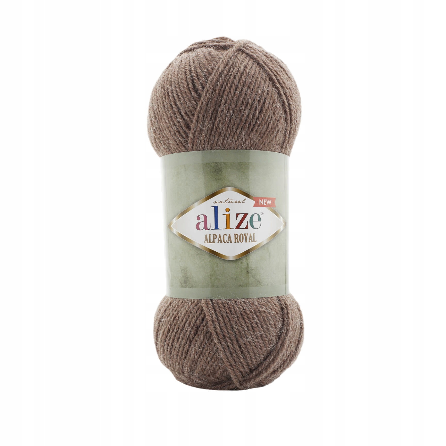 Włóczka Alpaca Royal New 688 Ciemny Brązowy