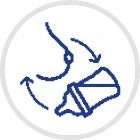 CANPOL LEKKA WĄSKA BUTELKA 250ml CUTE ANIMALS 12M+ Lisek Informacje o bezpieczeństwie CE