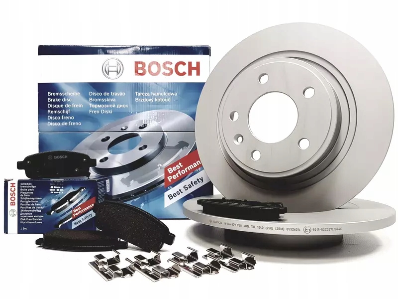 BOSCH TARCZE+KLOCKI TYŁ OPEL ZAFIRA C 292MM Producent części Bosch