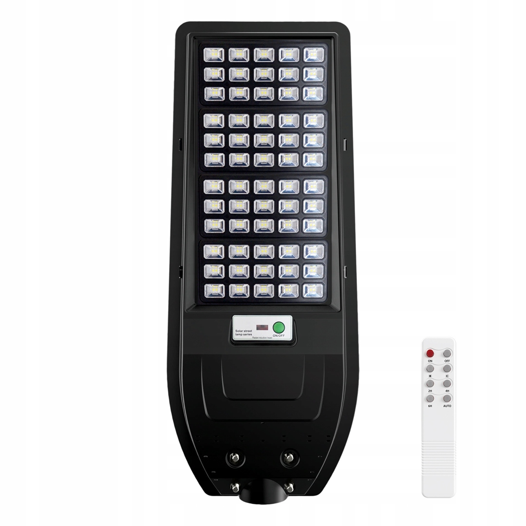 Solárna Led Záhradná Lampa Pouličný Snímač Pohybu Lampa 150W 1800LM