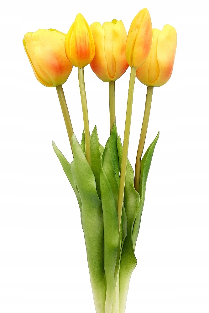 TULIPAN silikonowy bukiet 5 SZTUK tulipany 44 cm Marka TG