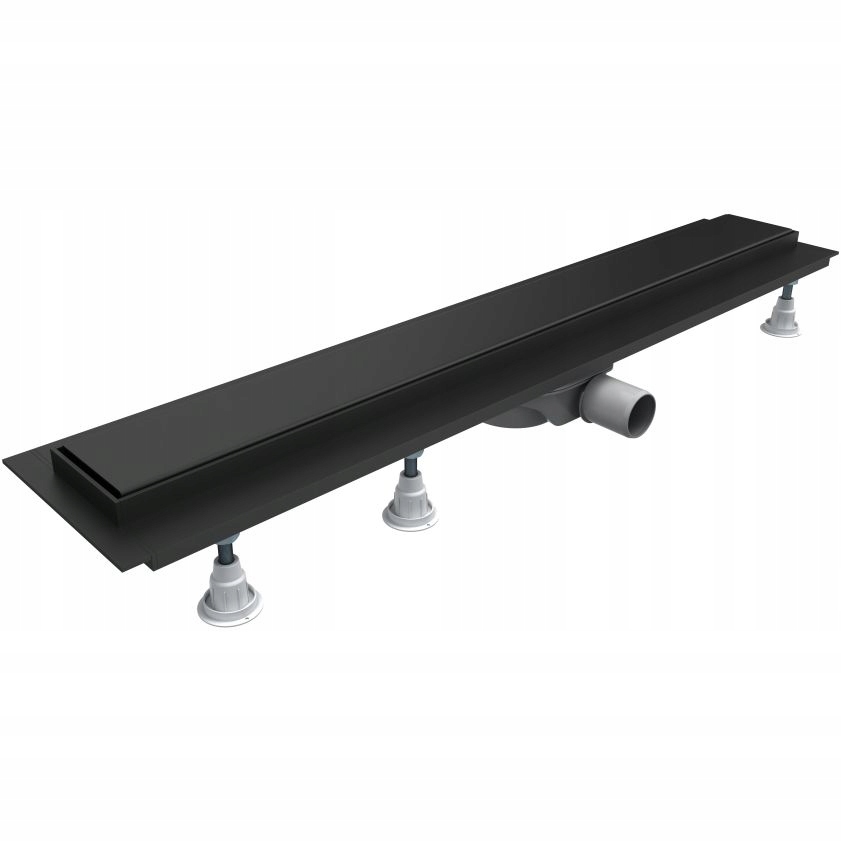Odpływ liniowy podłogowy czarny odwodnienie 100 cm