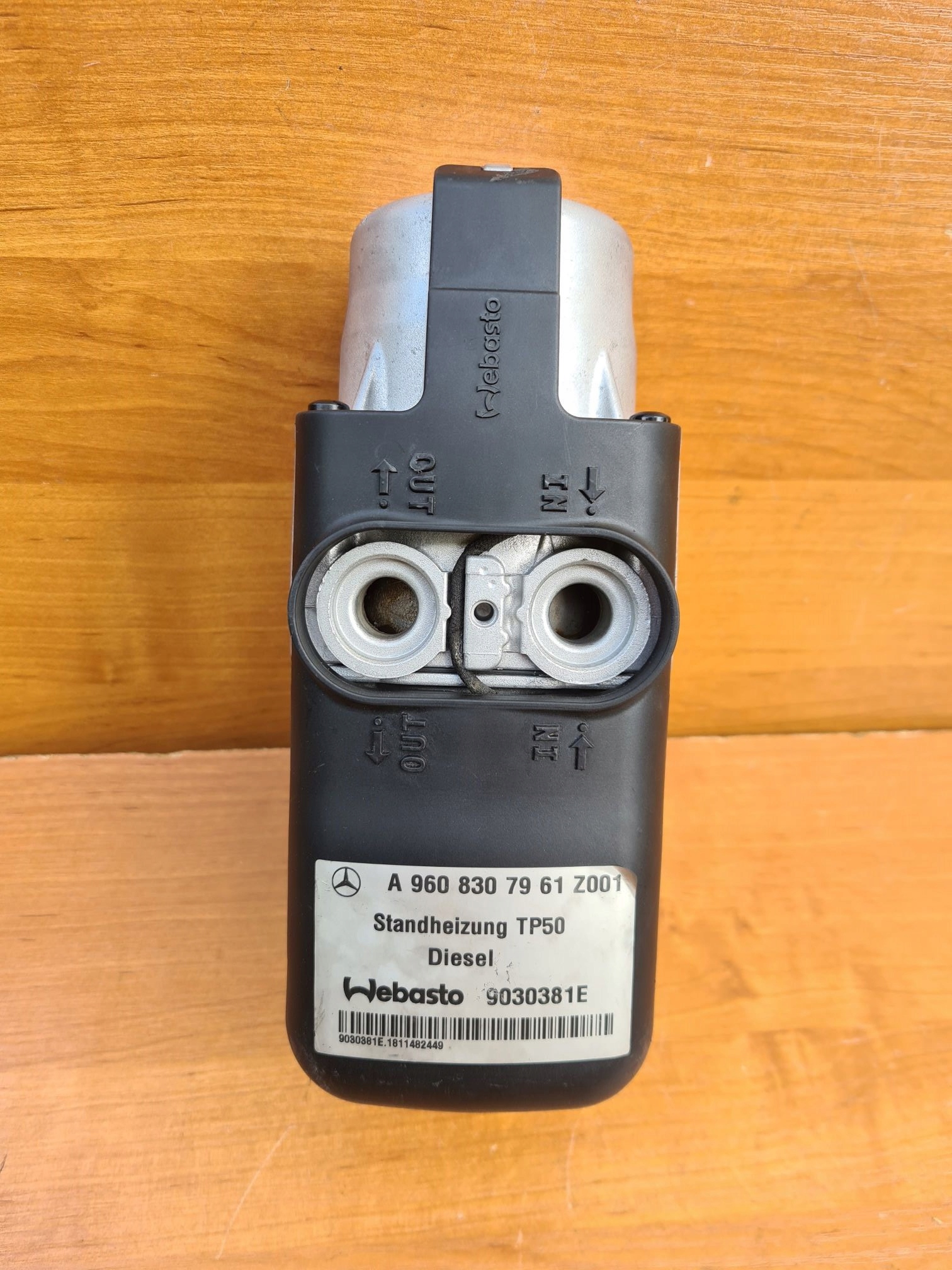 Webasto Mercedes Actros A9608307961 Z001 TP50 Typ samochodu Samochody ciężarowe Samochody dostawcze