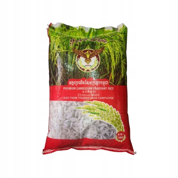 Jasmínová rýže z Kambodže aromatická Premium 18 kg Royal Eagle Filipino Food