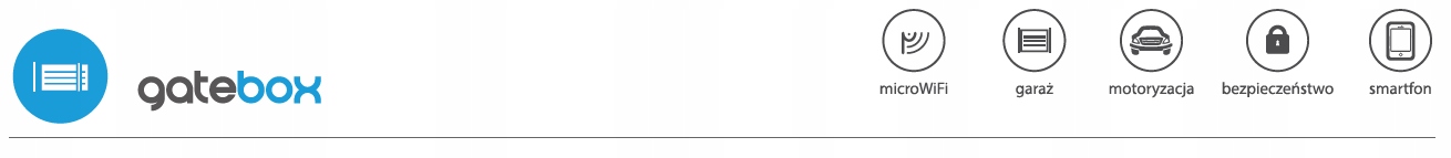 BleBox gateBox sterownik bram WiFi Android iOS Cechy dodatkowe łączność z wifi
