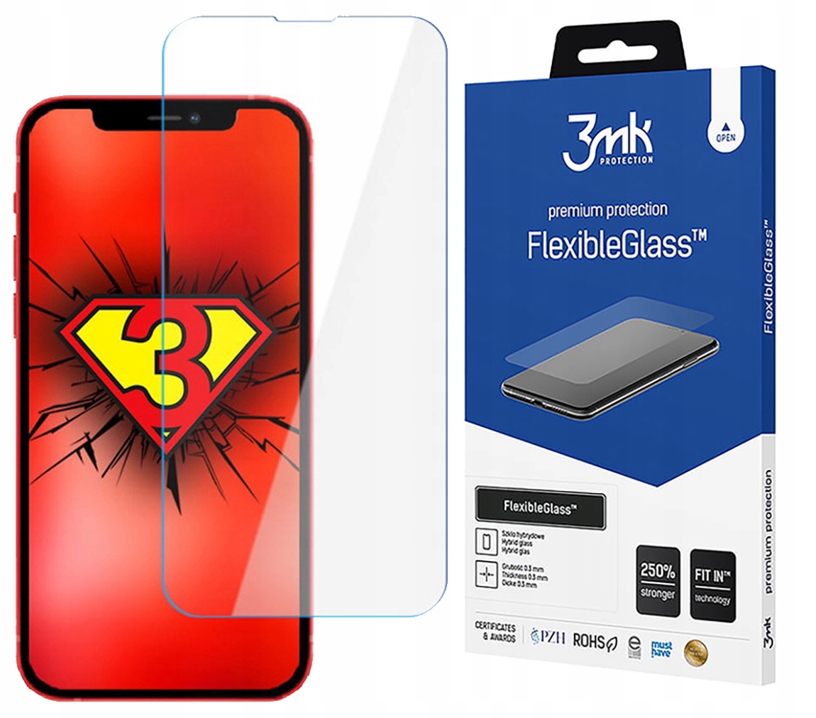 

Szkło Folia do iPhone 13 Pro Max 3MK Flexible Gla