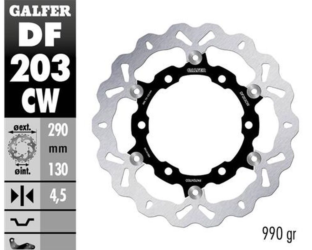 Galfer Predný brzdový kotúč Kawasaki Ninja 250R '08-'12, Zx25R '20-'21 (2