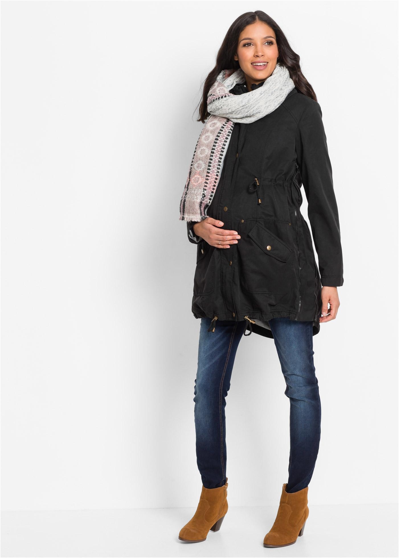 KURTKA CIĄŻOWA Z KAPTUREM BONPRIX 40 Rozmiar 40