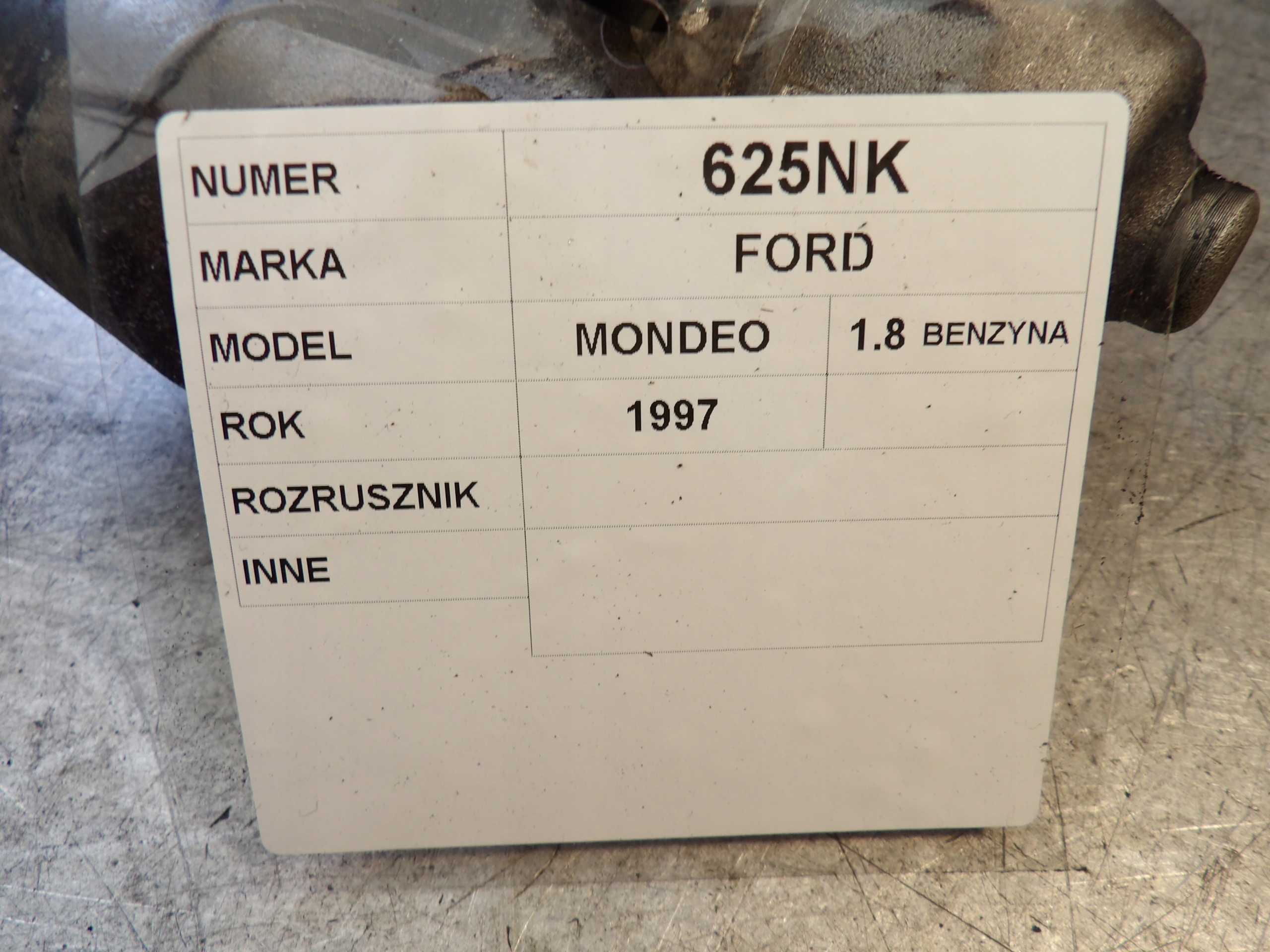 Ford Mondeo starter 96BB -11000-AA 7038AA