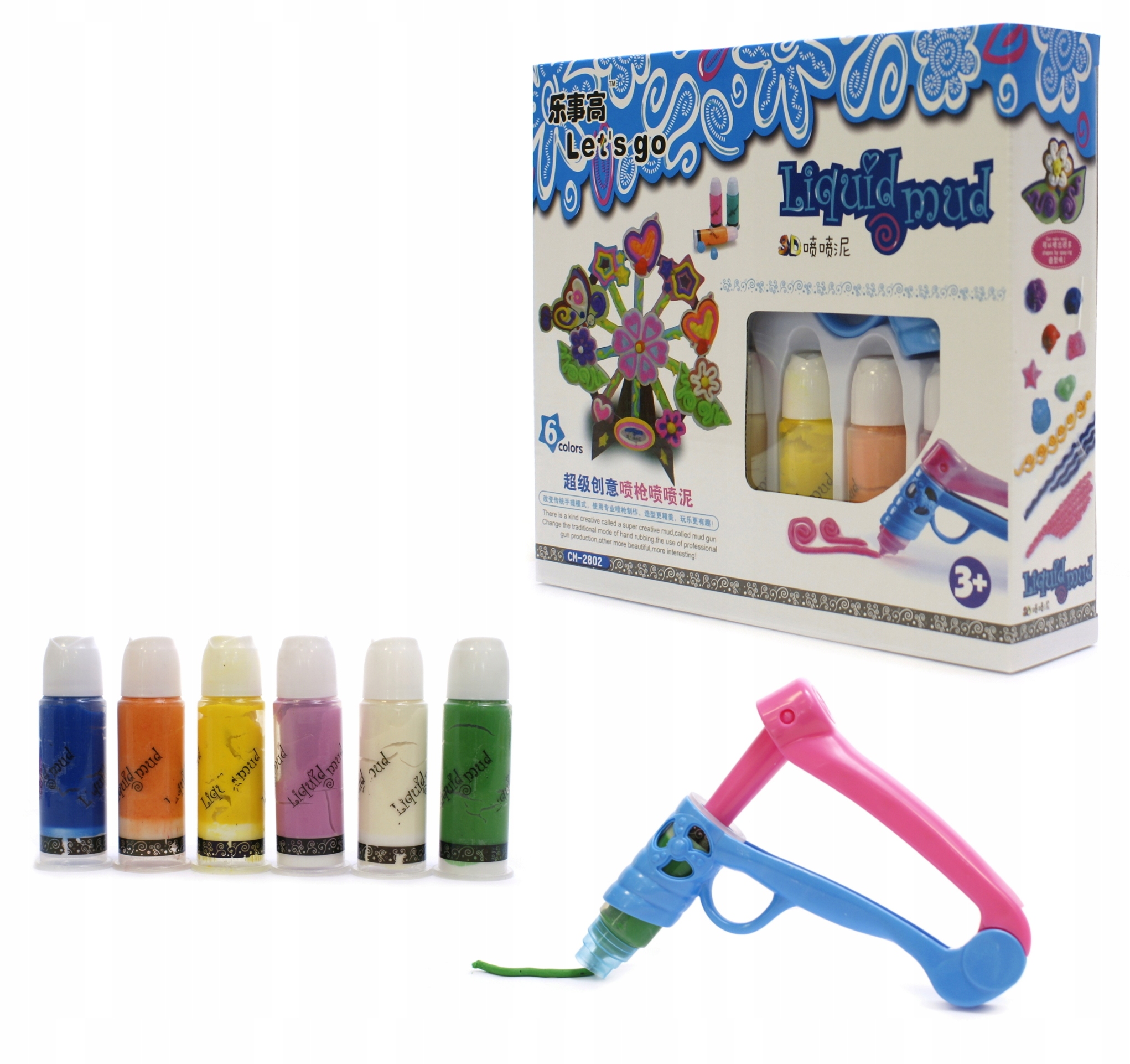 

Zestaw Kreatywny Stylizator Tubki plastelina