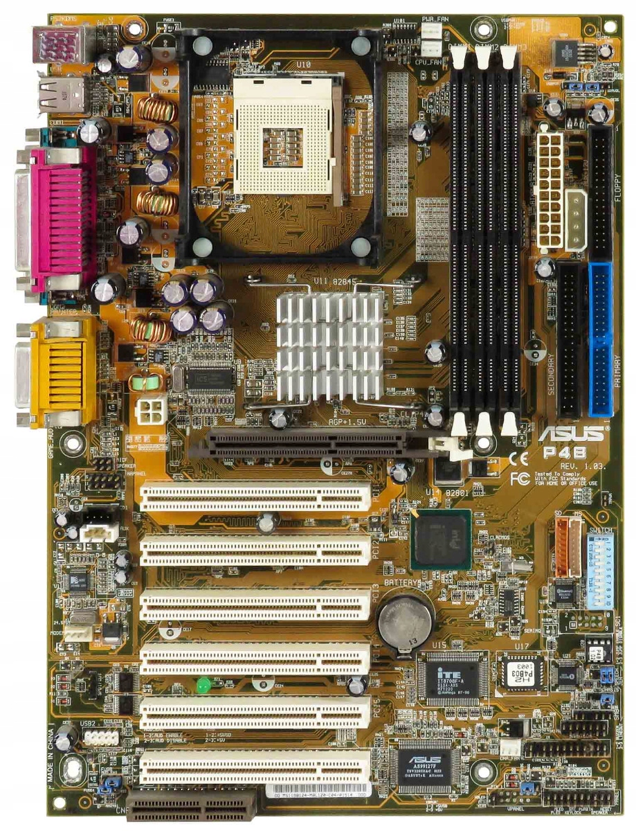 Asus P4B Socket 478 Sdram Agp Pci Atx