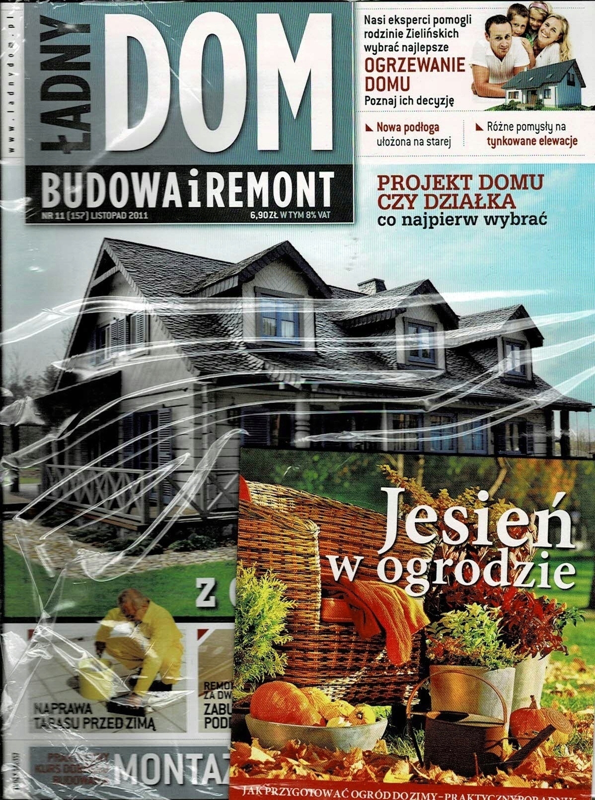 Ładny Dom nr 11/2011 DVD Jesień w ogrodzie budwnictwo architektura