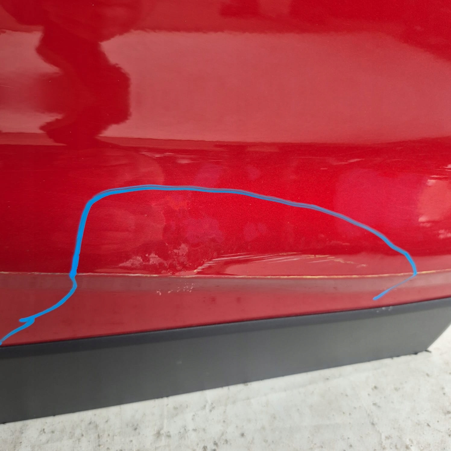 SEAT ARONA 6F 6F9 17- Tür rechts heck hinten