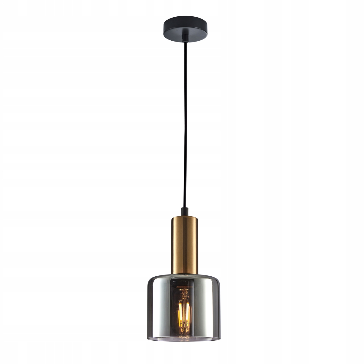 Italux Santia PND-65342-1-BRO+SG lampa wisząca żyrandol