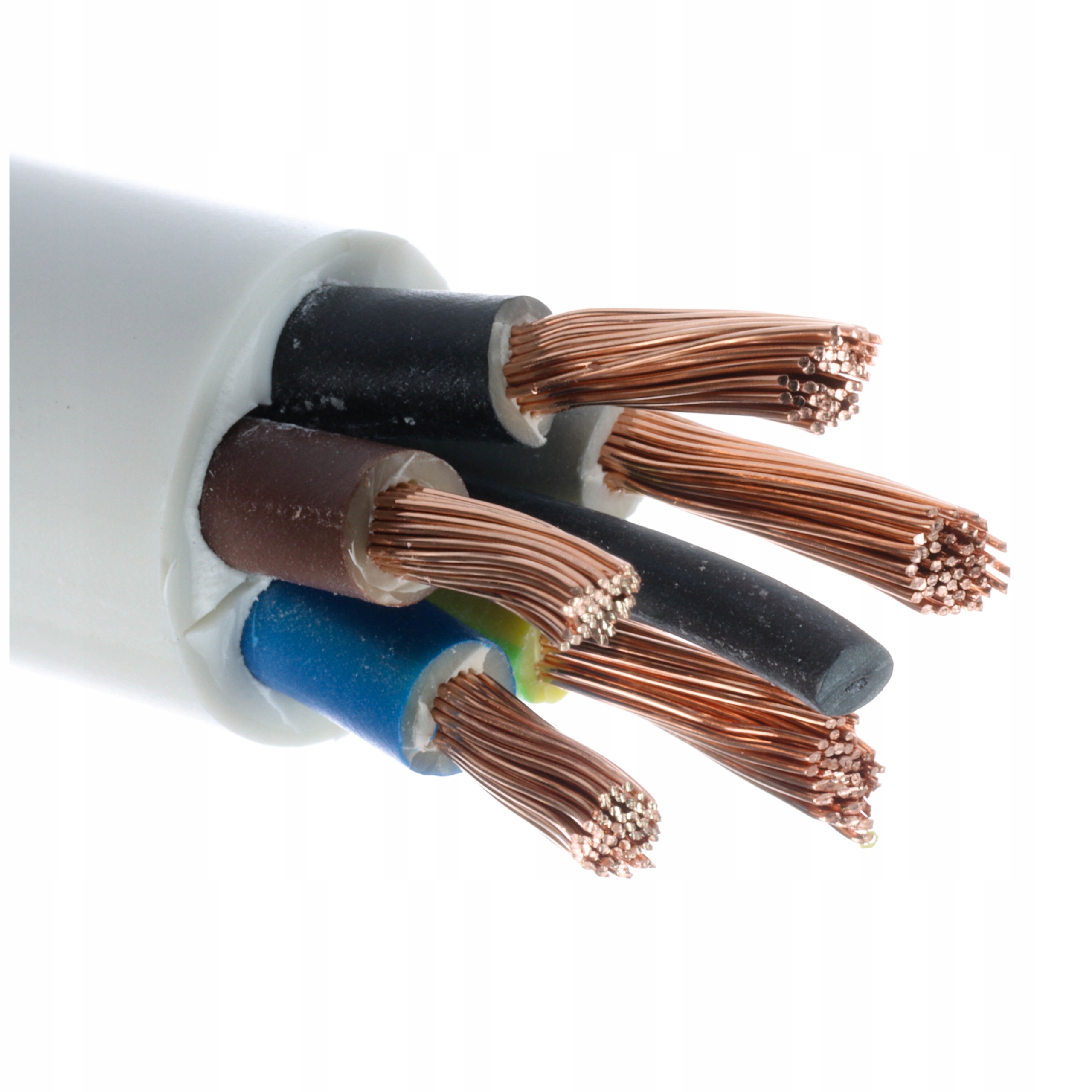 

Kabel warsztatowy elektryczny linka Owy 5x1,5 25m